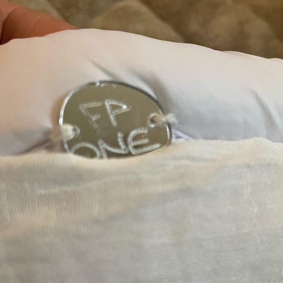 Free People Movement x FP One Luxury Quilted Gift Sack with Buti Logo Ivory - Picture 2 of 6